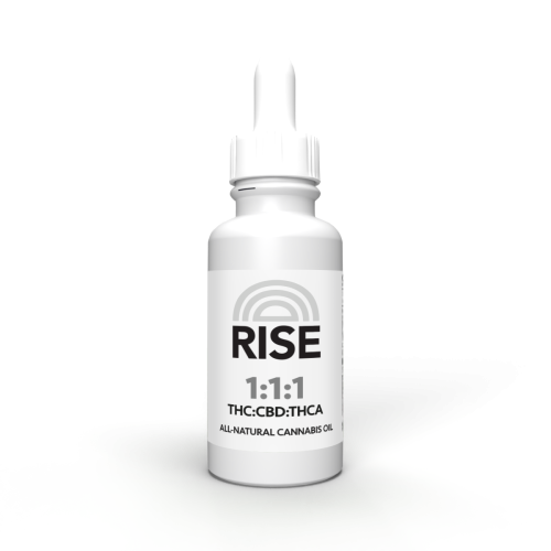 RISE Triblend Tincture All-Natural Cannabis Oil