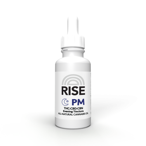 RISE PM Tincture All-Natural Cannabis Oil