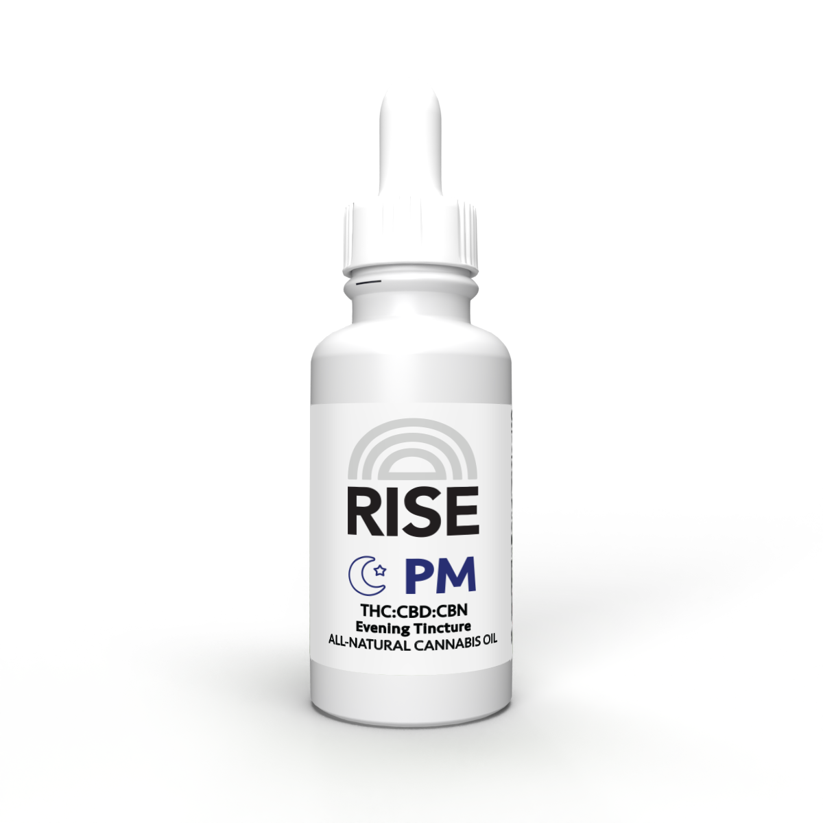 RISE PM Tincture All-Natural Cannabis Oil