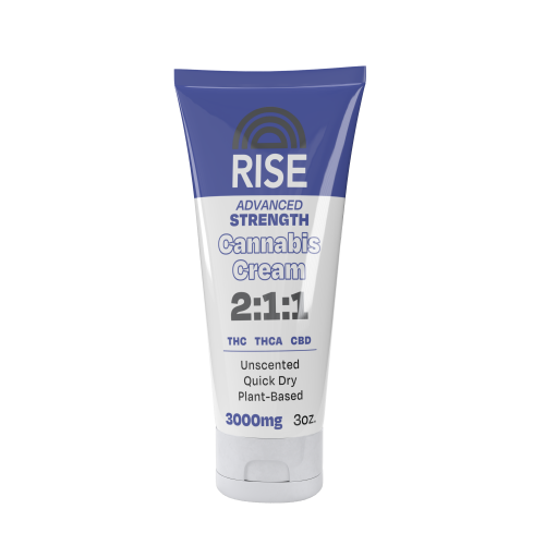 RISE Advanced Strength Cannabis Cream 1000mg 1oz