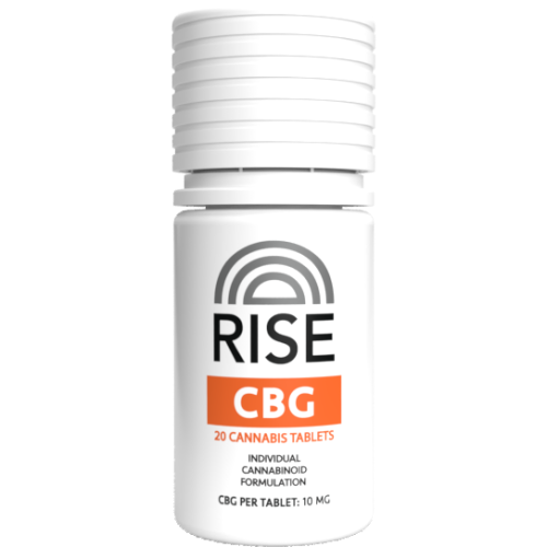 RISE CBG Tablets 20 ct bottle