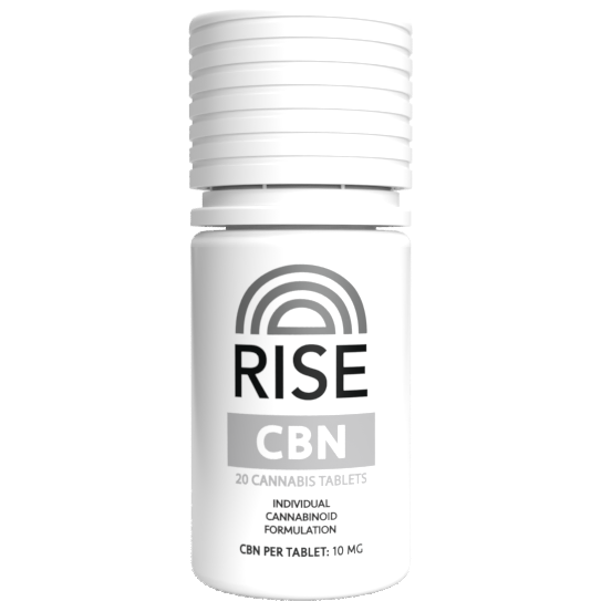 RISE CBN Tablets 20 ct bottle