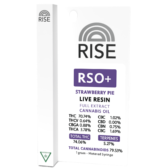 RISE RSO+ Concentrate Syringe 1 gram