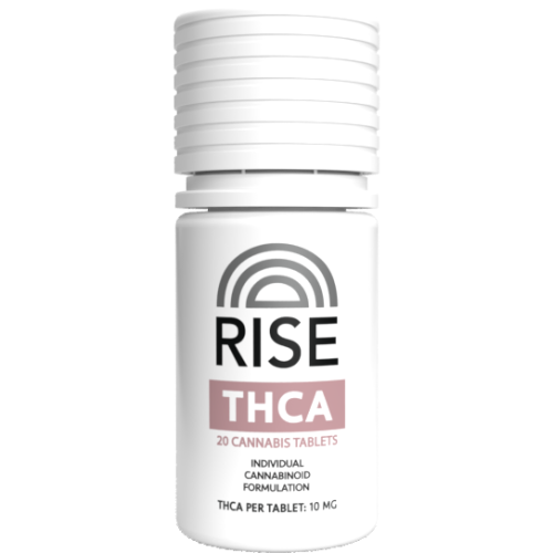 RISE THCA Tablets 20 ct bottle