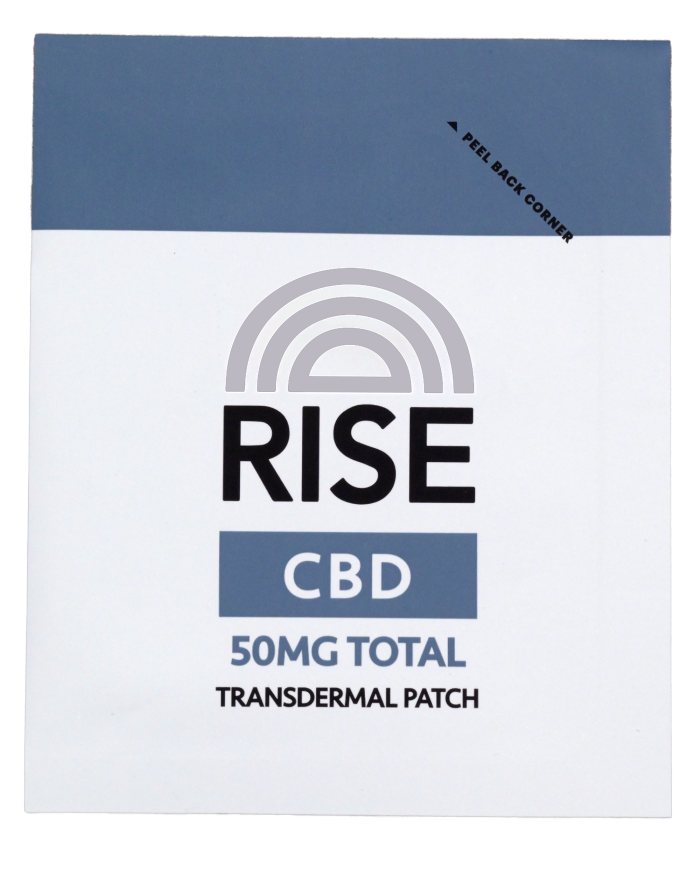 RISE CBD 50mg Transdermal Patch