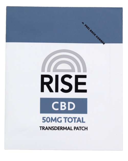 RISE CBD 50mg Transdermal Patch