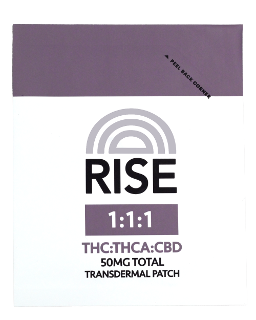 RISE 1:1:1 50 mg transdermal patch