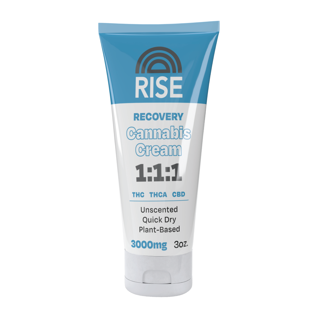 RISE Recovery Cannabis Cream 3000mg 3oz