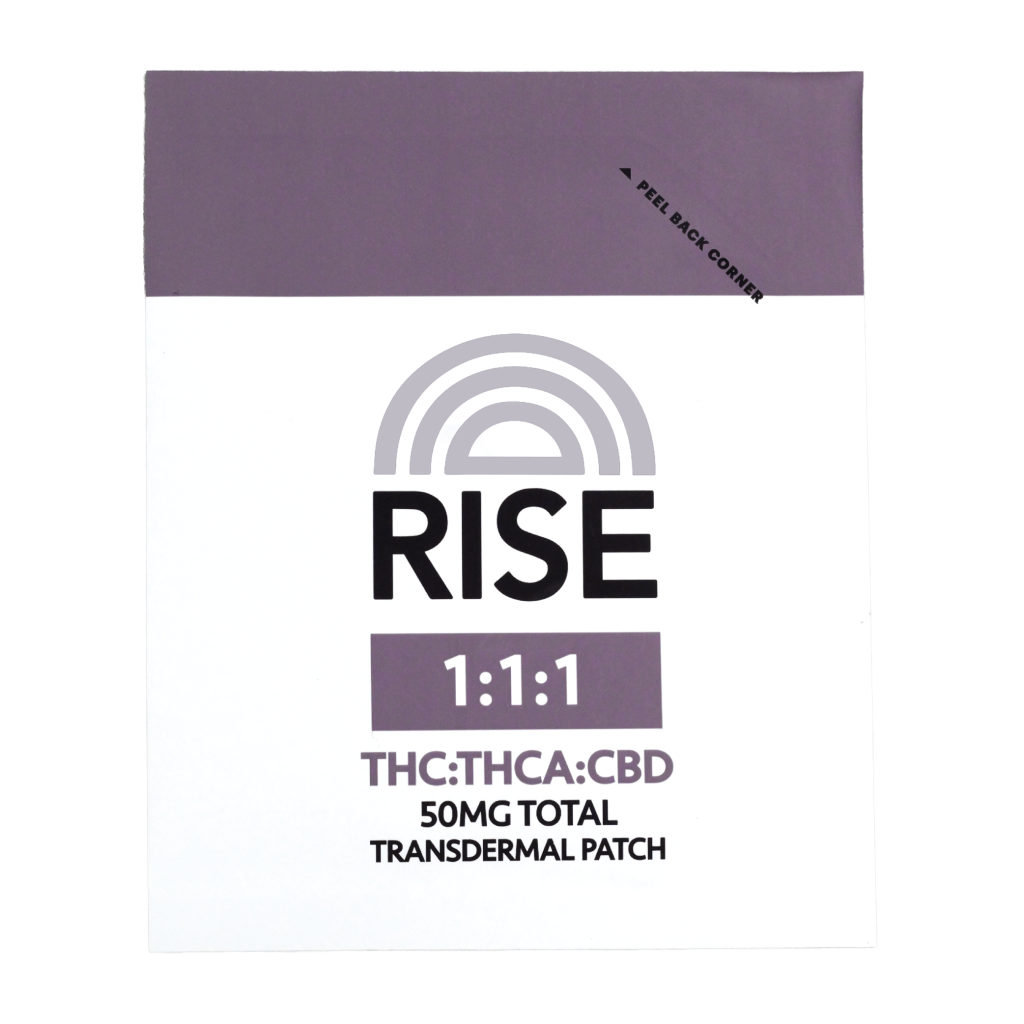 RISE 1:1:1 50 mg transdermal patch