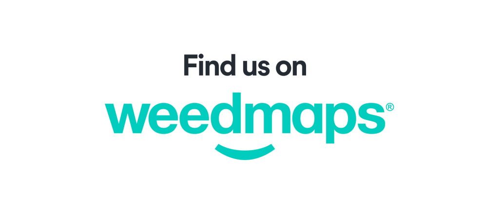 find us on weedmaps butotn