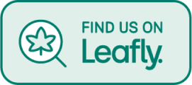 find us on leafly button