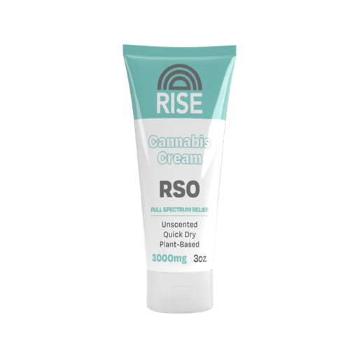 RISE RSO Cannabis Cream 3000mg 3oz