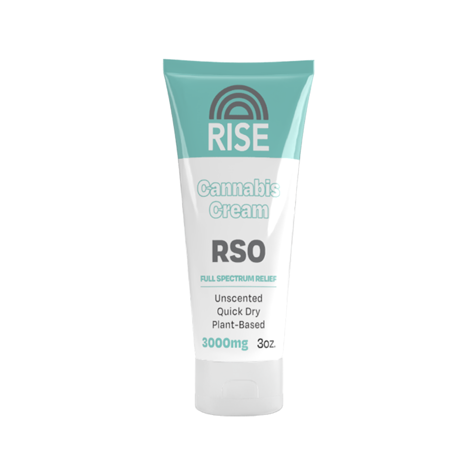 RISE RSO Cannabis Cream 3000mg 3oz